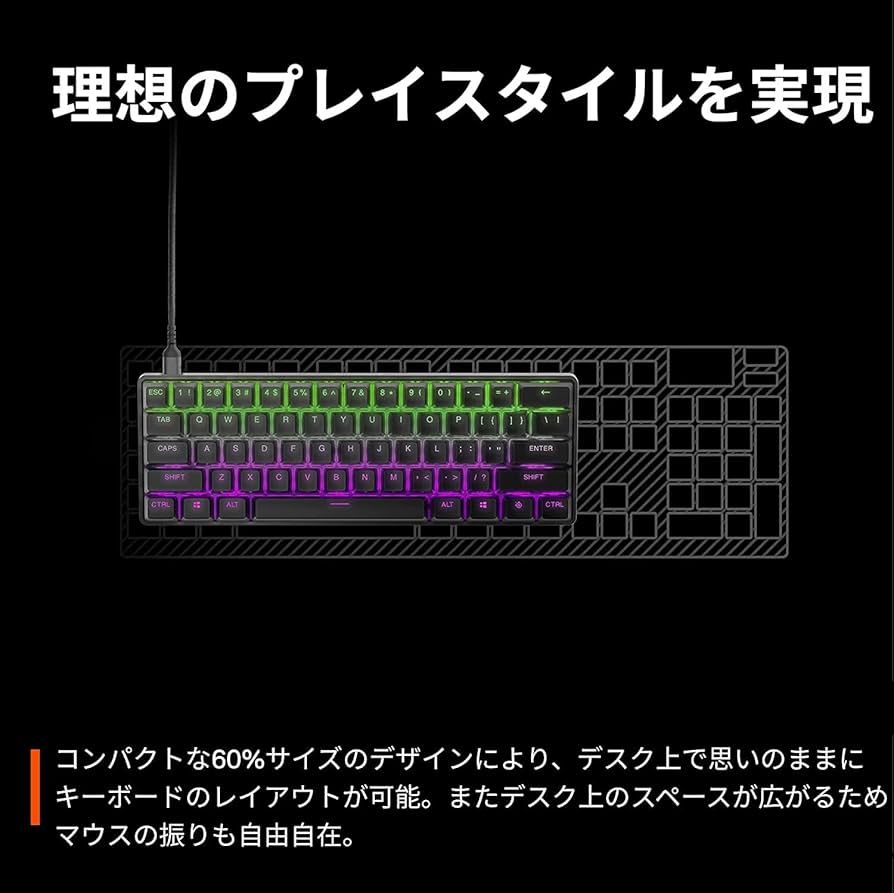 Amazon.co.jp: SteelSeries ラピッドトリガー 搭載 ゲーミング