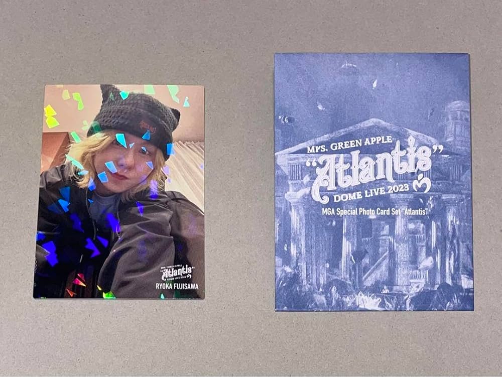 Amazon.co.jp: Mrs.GREENAPPLE 藤澤涼架 Atlantis フォトカ レア