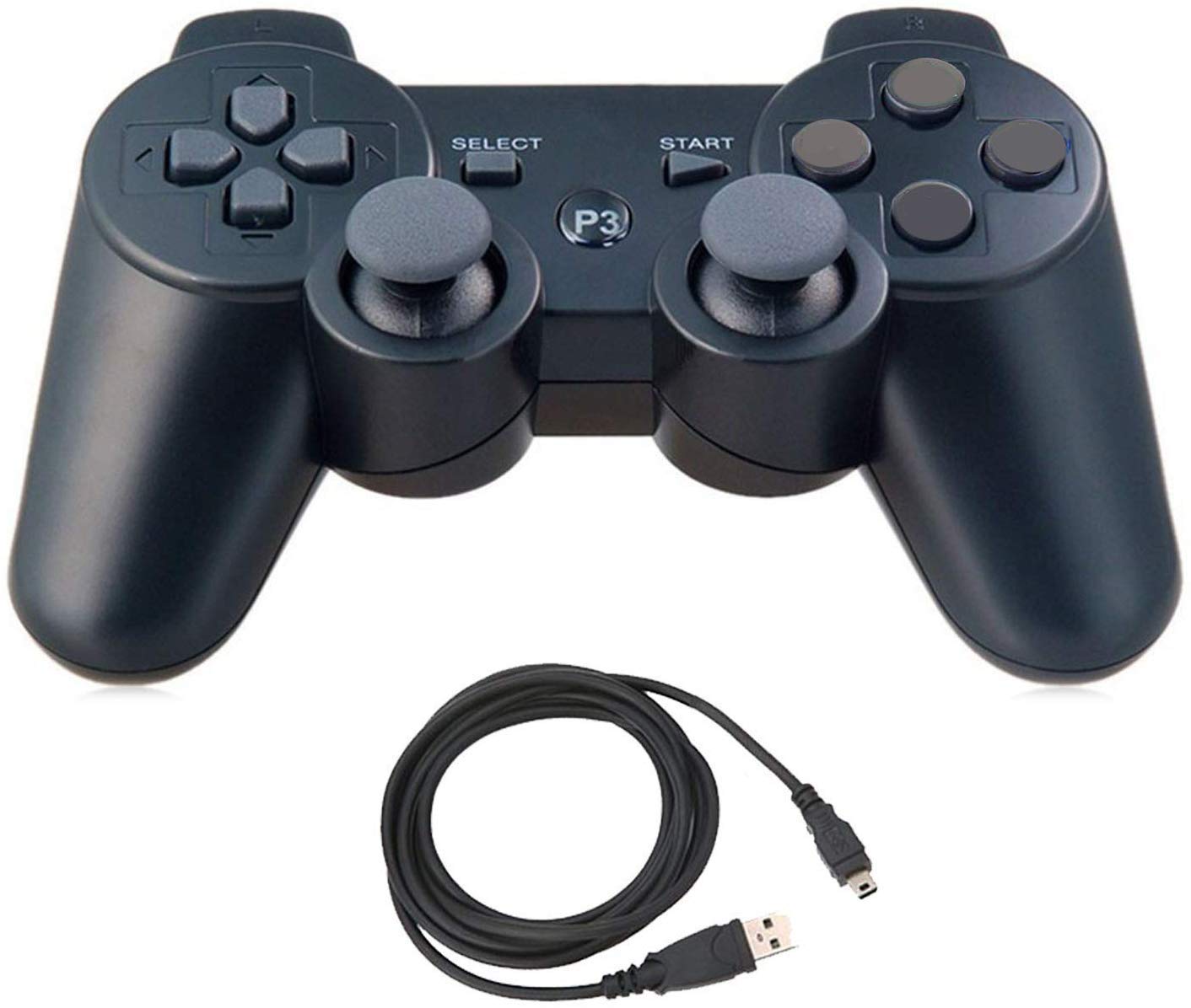 Amazon.co.jp: Aoityle PS3対応 ワイヤレスコントローラー 互換 USB