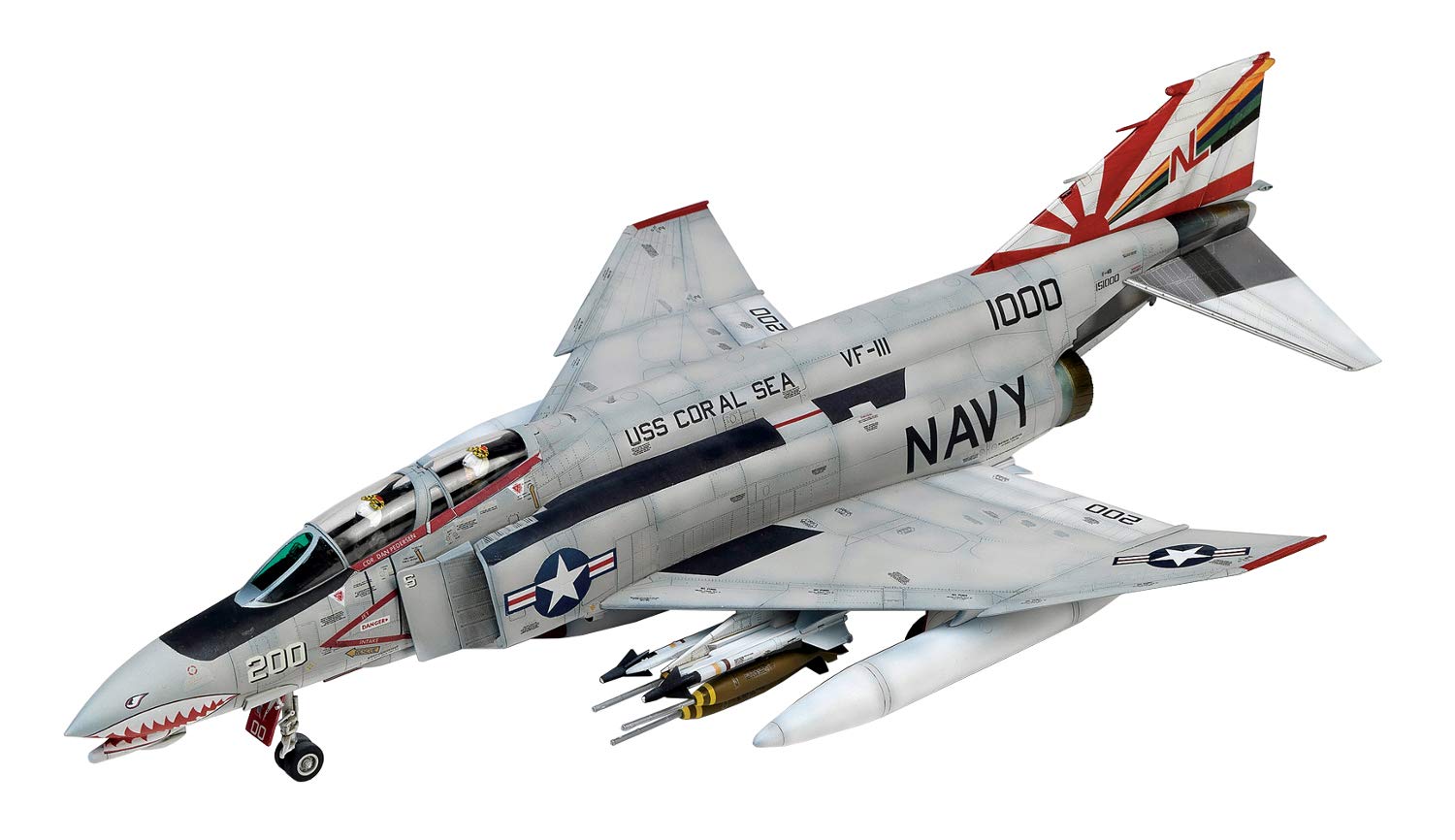 Amazon.co.jp: 童友社 1/48 凄!プラモデル No.5 F-4B ファントム2 VF