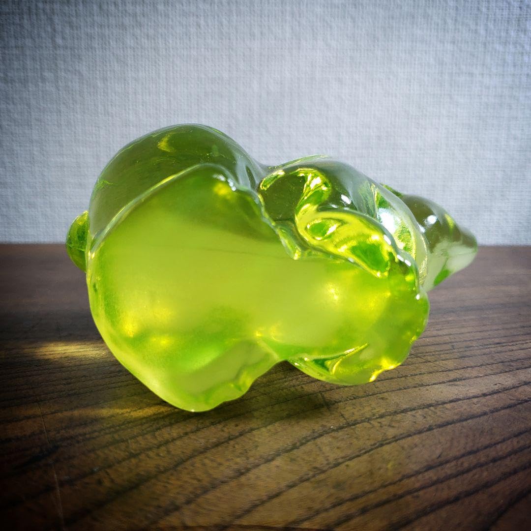 Amazon.co.jp: 熊 ウランガラス ヨーロッパ プレスカラス アンティーク