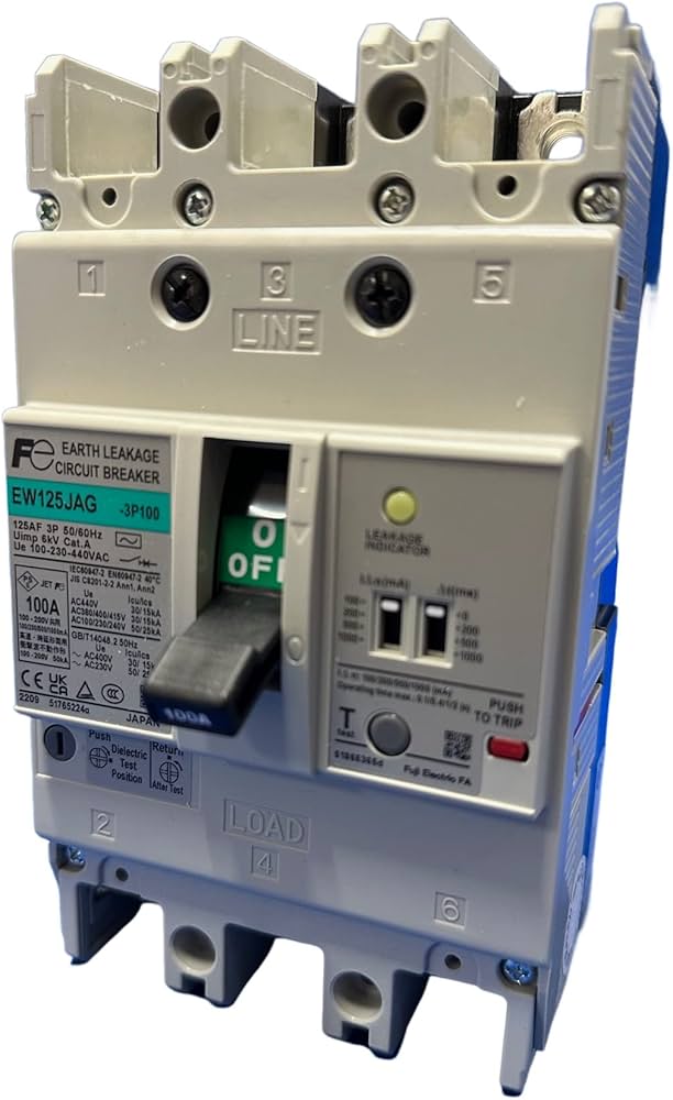 EW125RAM 3P060 富士電気 端子カバー付き