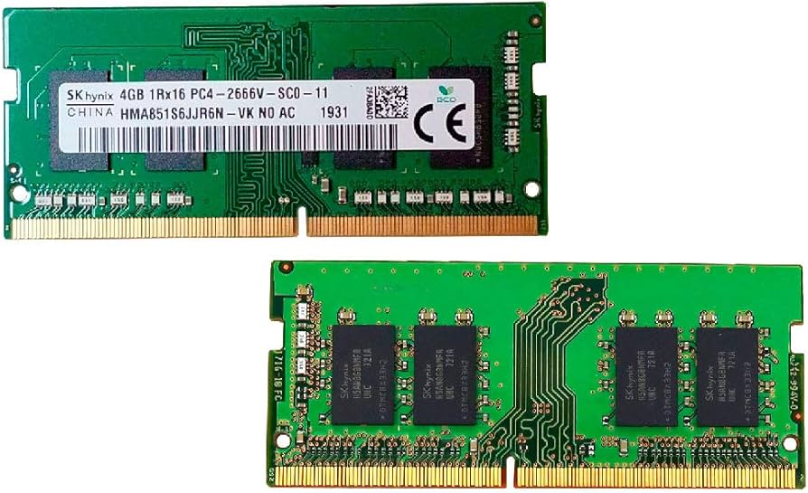 SK Hynix 8GB 2X4GB DDR4 PC4-21300 2666MHz 260-PIN Memory KIT