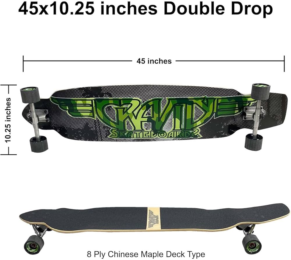 Amazon.co.jp: グラビティ ロングボード スケートボード クルージング