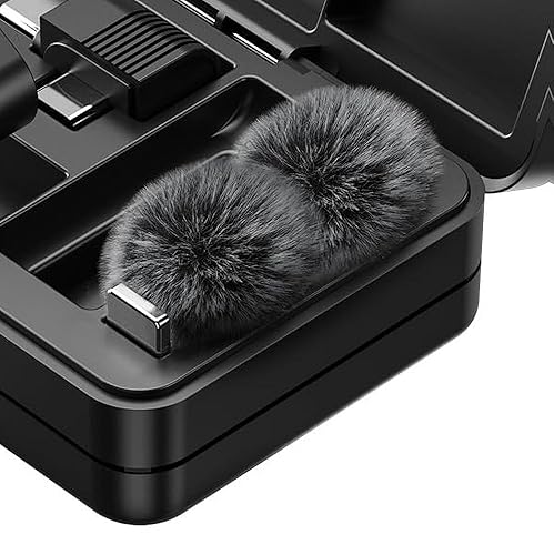 Amazon.com: ULANZI A100 Wireless Lavalier Microphone Lapel Mic for