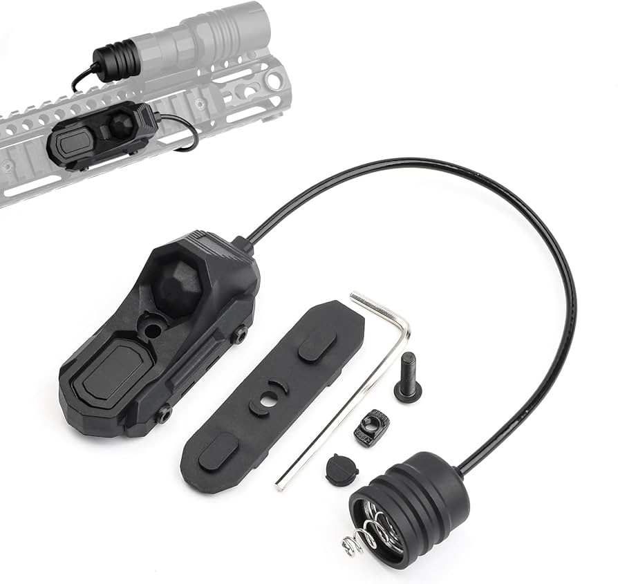 Amazon | QIRUIMY AXON タイプ SF リモートデュアル ボタン スイッチ