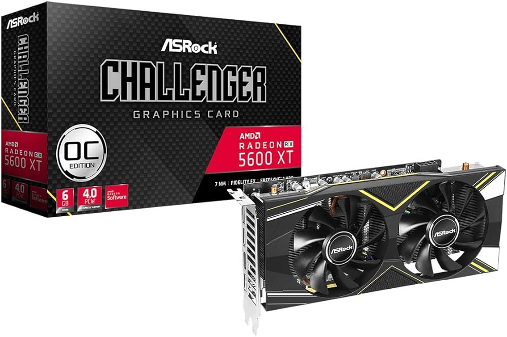 Amazon | ASRock AMD Radeon RX5600XT搭載 グラフィックボード GDDR6