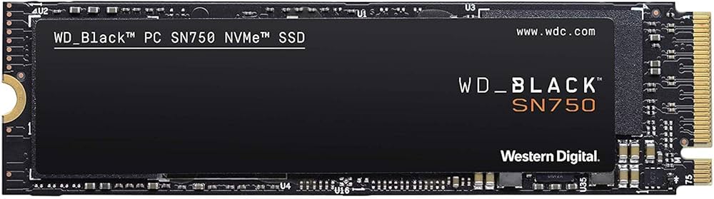 Amazon.com: Western Digital 1TB SN750 NVMe Internal Gaming SSD