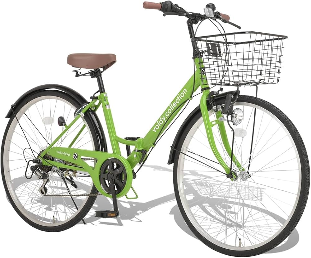 Amazon | ボルディ(Voldy) 自転車 ママチャリ 折りたたみ 26インチ