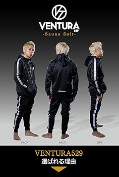 Amazon.co.jp: VENTURAsss K-1 武尊 サウナスーツ トレーニングウェア