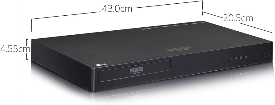 Amazon | LG 4Kブルーレイプレーヤー UP970 HDR対応 Wi-Fi内蔵 UP970