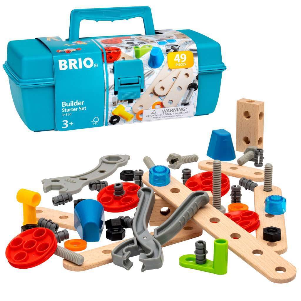 Amazon.com: BRIO Builder Starter Set 34586 - Comprehensive 49