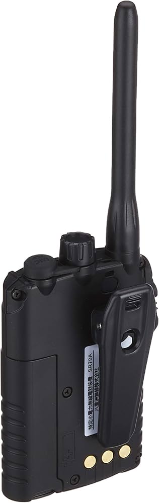 Amazon | スタンダードホライゾン SR70A ブラック 特定小電力