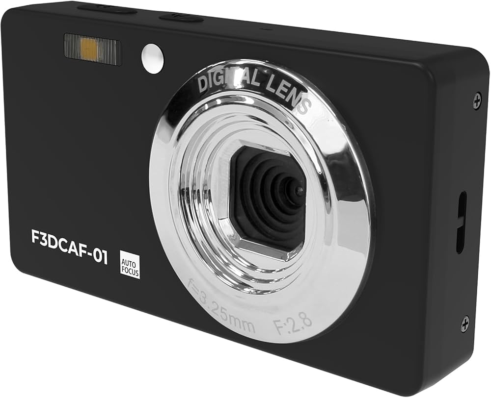 Amazon | コンパクトデジタルカメラ WEBカメラ 800万画素 軽量 93g 8倍