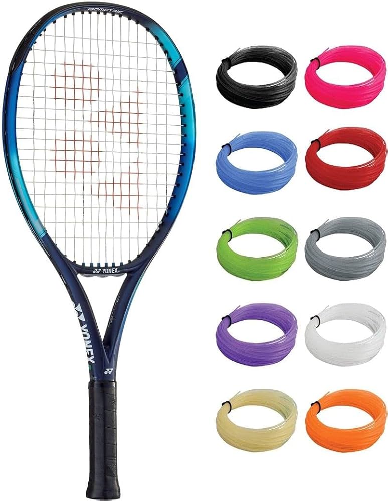 Amazon | Yonex EZONE 25 スカイブルー テニスラケット ホワイト 合成