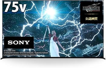 Amazon.co.jp: ソニー75V型 4K 液晶 Mini LED テレビ ブラビア XRJ