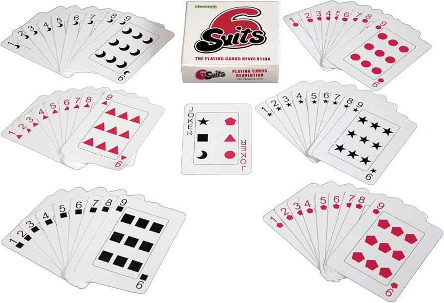 Amazon.co.jp: 6つのスーツ - トランプ革命 – 9枚のカード6つのスーツ