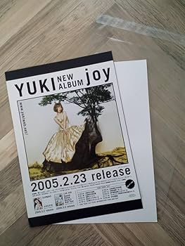 Amazon.co.jp: YUKI ユキ『joy』アルバム広告 簡単！入れるだけ額装