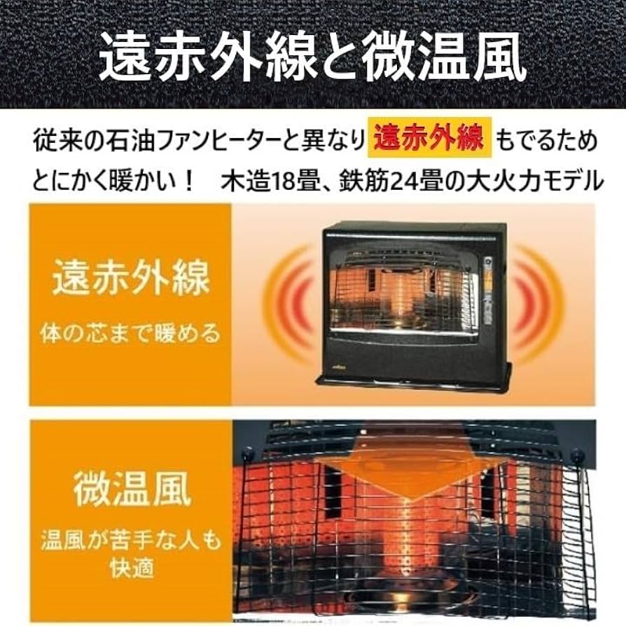 Amazon | トヨトミ 石油ファンヒーター アンティークモデル (木造18畳