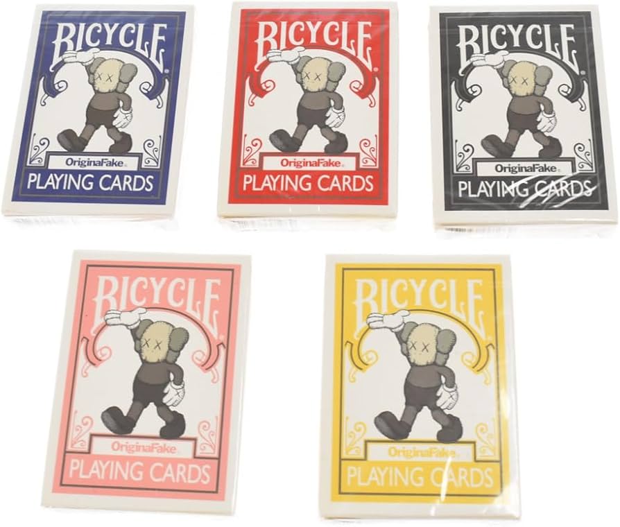 Original Fake Kaws Bicycle トランプカード Original Fake Kaws