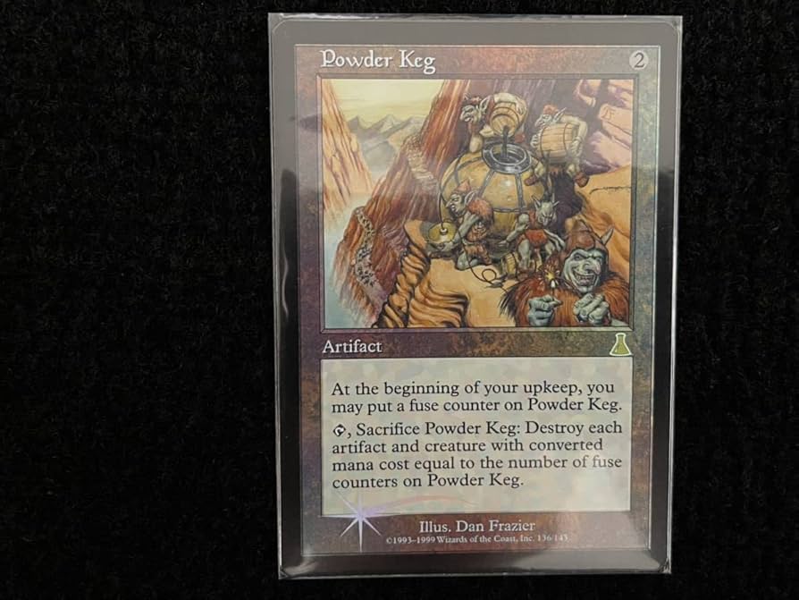 Amazon.co.jp: MTG foil 火薬樽 Powder Keg UDS 英語版