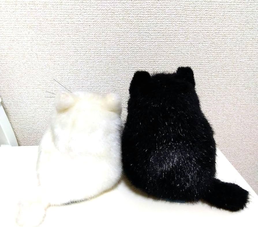 Amazon.co.jp: レトロ ぬいぐるみ 猫 シルビア&シルベスター 16cm