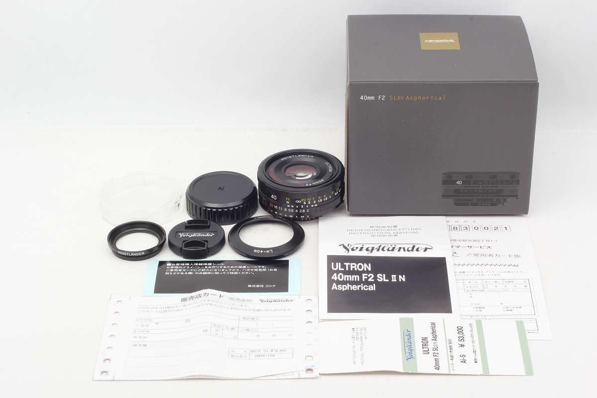 Amazon.co.jp: VoightLander 単焦点レンズ ULTRON 40mm F2 SL II