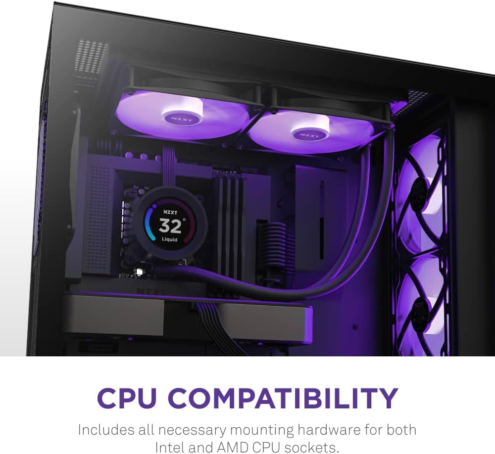 Amazon | NZXT KRAKEN Elite RGB 280 Black 簡易水冷CPUクーラー RL