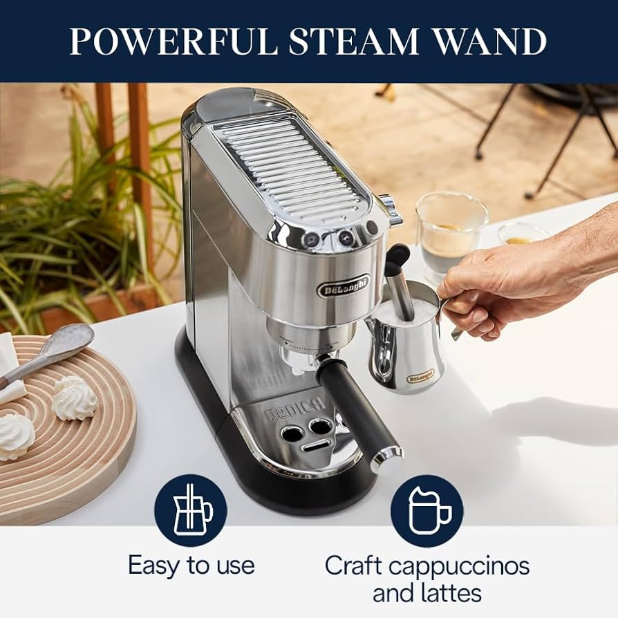 Amazon.com: De'Longhi Dedica Espresso Machine with Manual Milk
