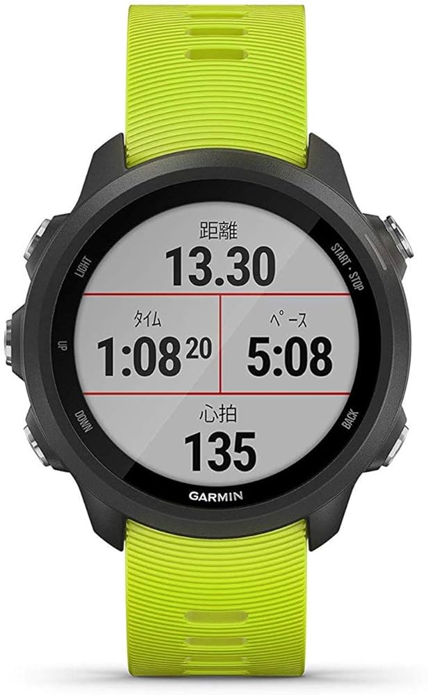 Amazon | GARMIN(ガーミン) ForeAthlete 245 Amp Yellow 010-02120-48