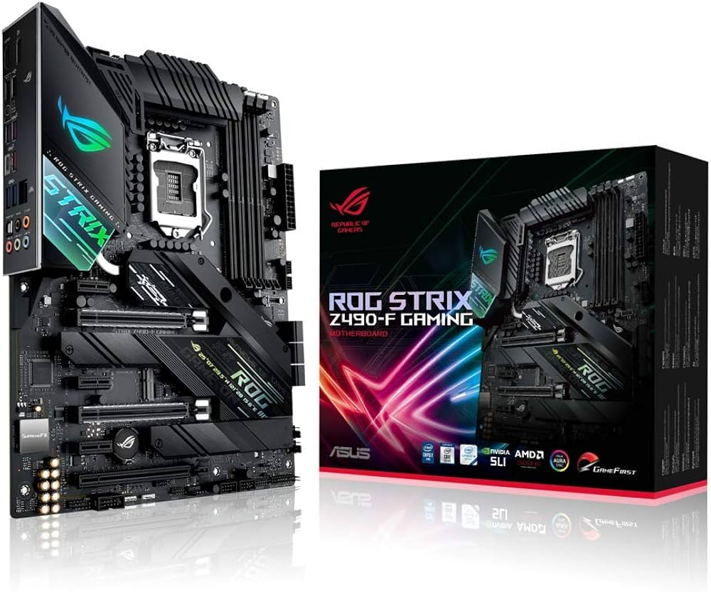 Amazon | ASUS ROG Strix Intel Z490-F Gaming LGA 1200 ATX DDR4