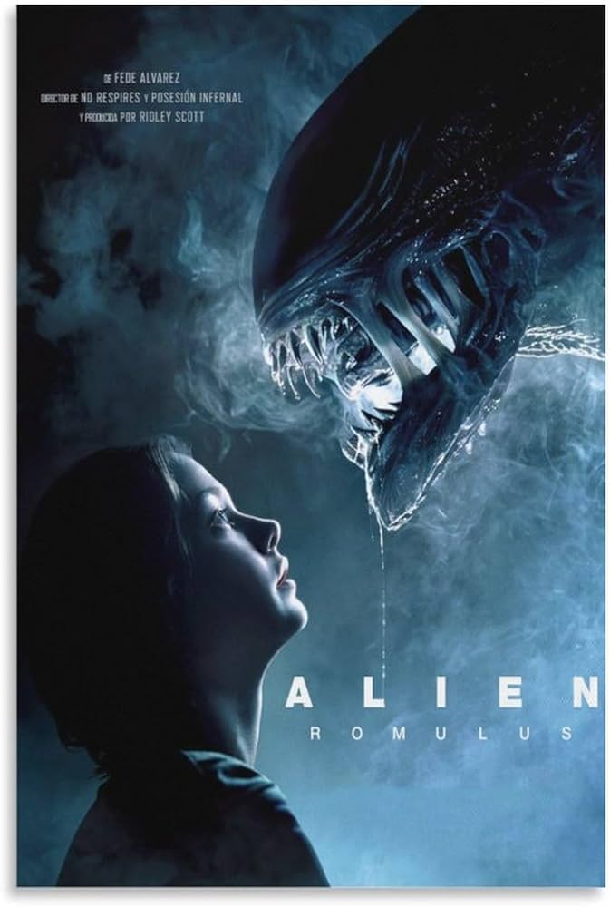 Amazon.co.jp: 映画ポスター エイリアン ロムルス ウォールアート 部屋
