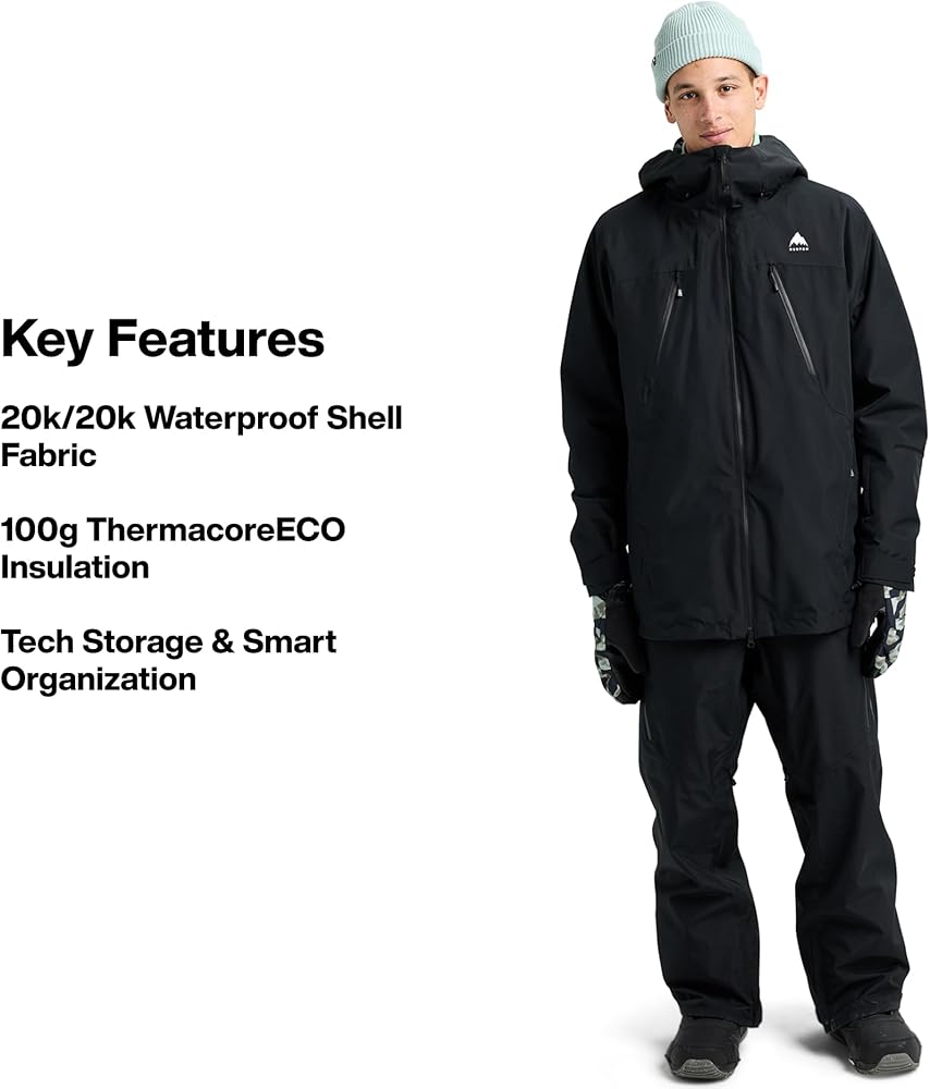 Amazon.com: Burton Men's Reserve 2-Layer 3-in-1 Jacket