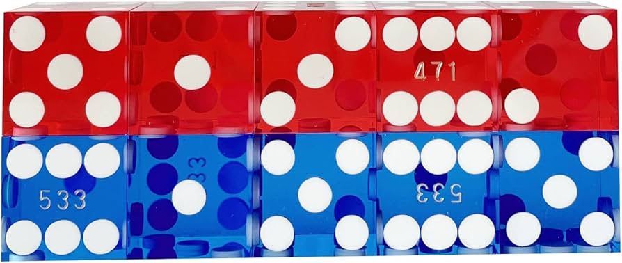 Amazon.com: Yuanhe Grade AAA Precision 19mm Serialized Casino