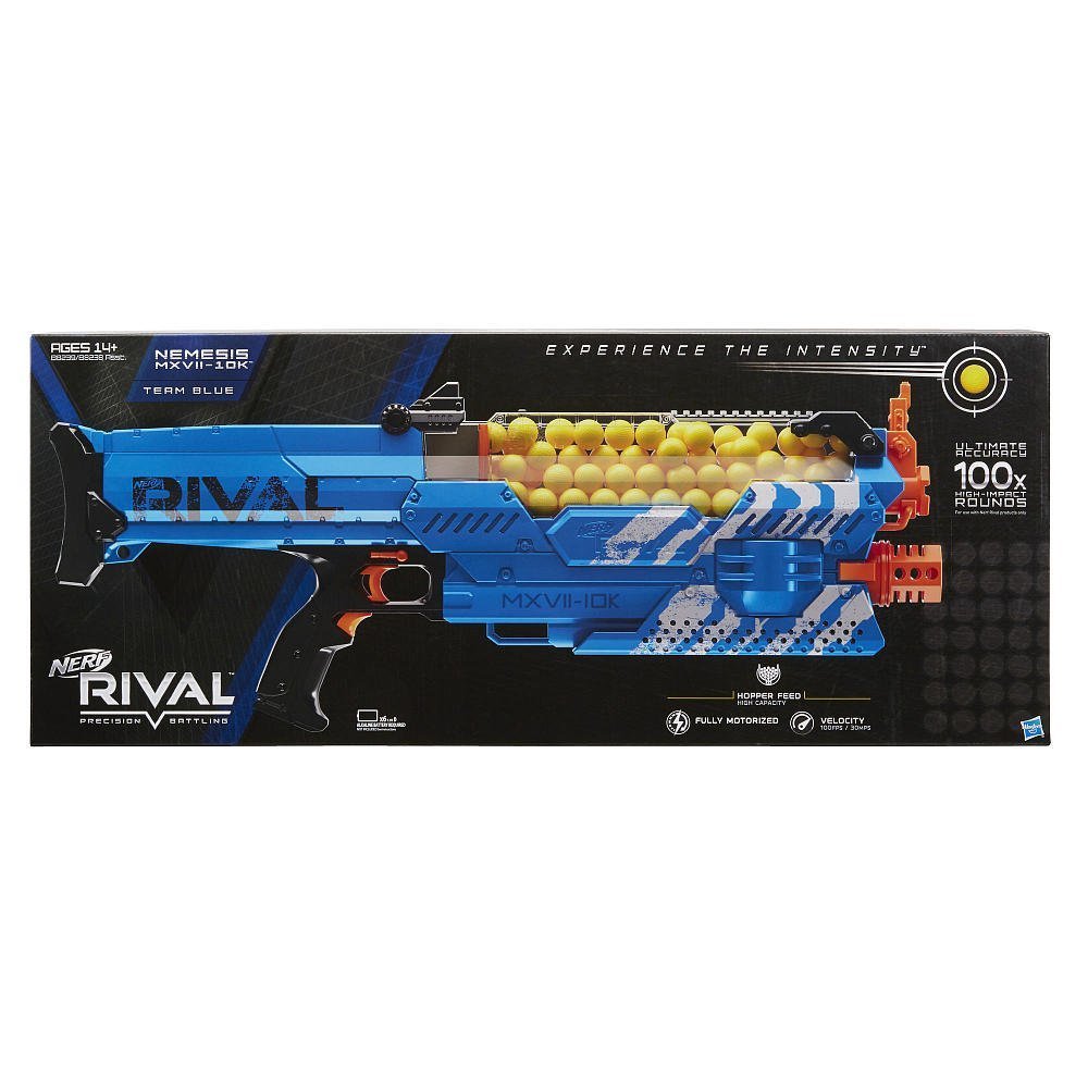 Amazon.co.jp: NERF Rival Nemesis MXVII-10K Blaster ナーフライバル