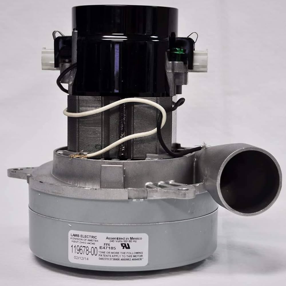 Amazon.com: Ametek Lamb 240V, Bypass, 5.7, Ball Bearing Motor