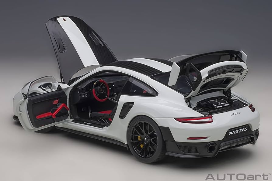 Amazon.com: AUTOart 1/18 911 991-2 GT3 RS Weissach Package 2019