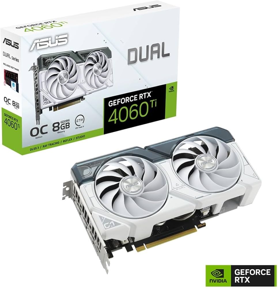 Amazon | ASUS デュアル GeForce RTX 4060 Ti ホワイト OC