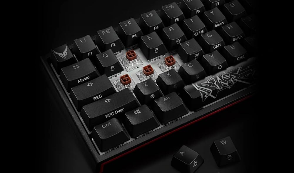 Amazon | PowerColor × Ducky コラボモデル ゲーミング キーボード