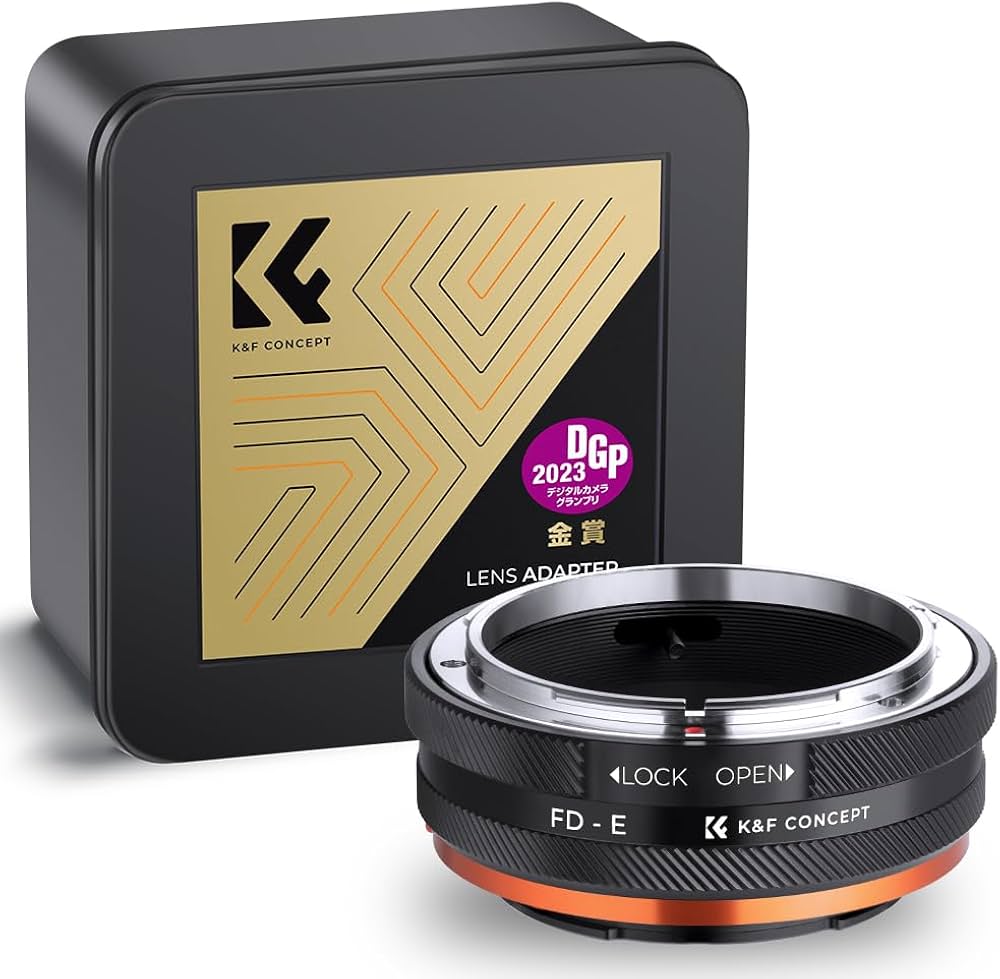 Amazon | 【新型】K&F CONCEPT マウントアダプター FD-NEX IV キヤノン