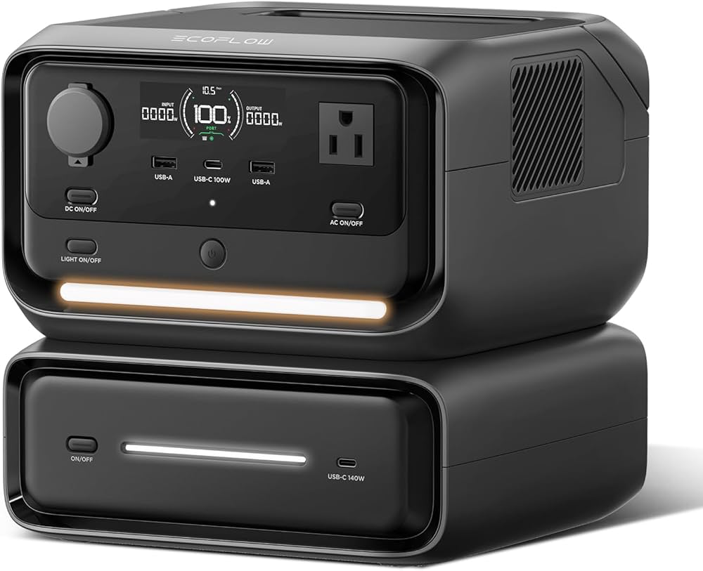 Amazon.co.jp: EcoFlow RIVER 3 Max ポータブル電源(RIVER 3 Plus+