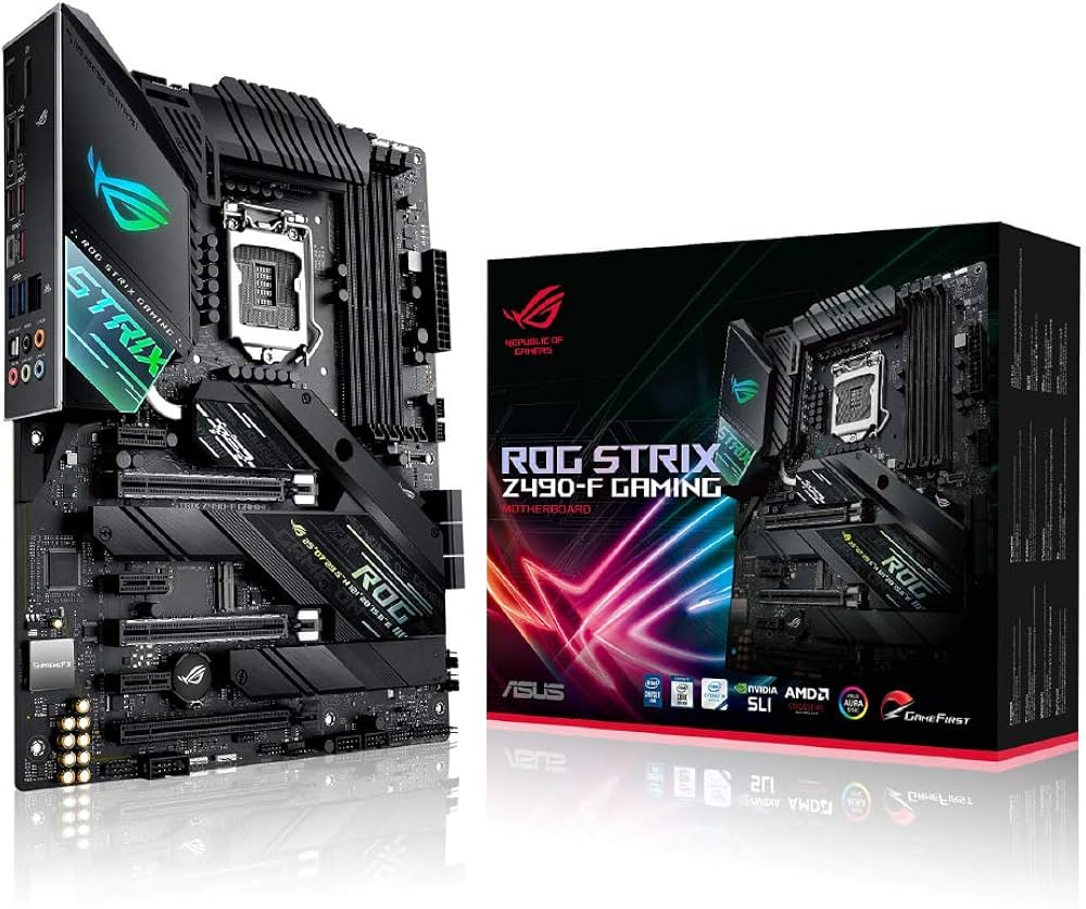 Amazon | ASUS INTEL Z490 搭載 LGA1200 対応 ROG STRIX Z490-F GAMING