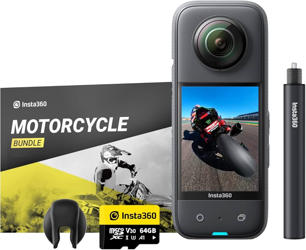 Amazon | Insta360 X3 -バイク撮影セット｜ 360度カメラ アクション