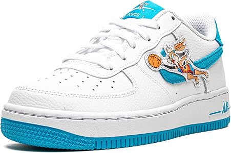 Amazon.com | Nike Youth Air Force 1 Low GS DM3353 100 Space Jam