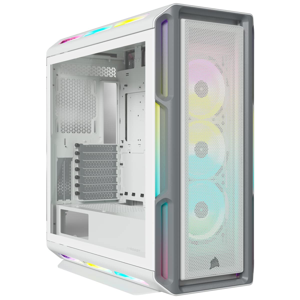 Amazon.co.jp: CORSAIR iCUE 5000T RGB 強化ガラス製 ミッドタワー
