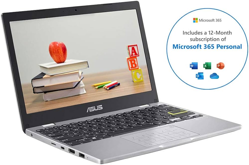 ASUS VivoBook with Microsoft Office 365 - E210MA 11.6 Inch HD