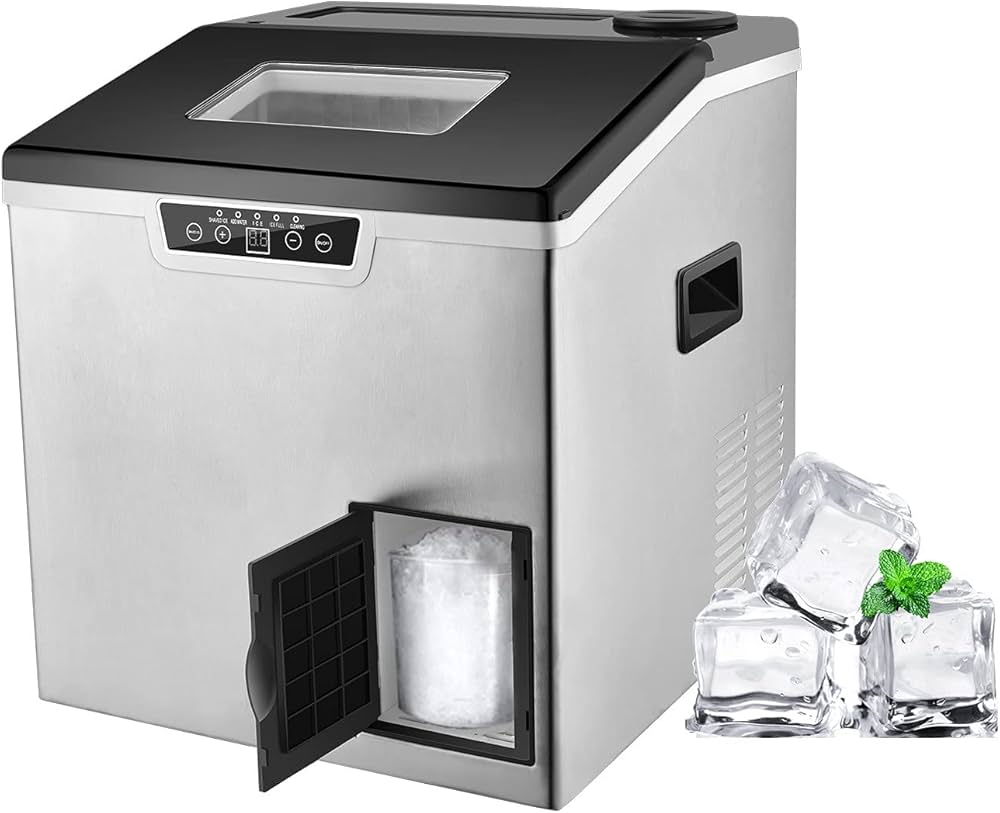 Amazon.co.jp: CHLIYU 高速製氷機 家庭用／業務用 ステンレス製 自動