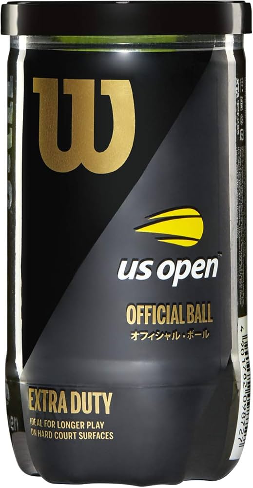 Amazon | Wilson(ウイルソン) 硬式テニスボール US OPEN EXTRA DUTY(US