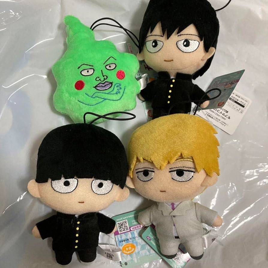 Amazon.co.jp: モブサイコ100 III ぬいぐるみ 影山茂夫 霊幻新隆 影山