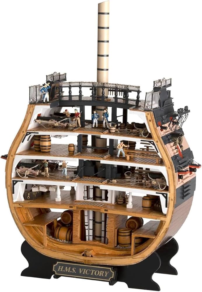 Amazon | Artesanía Latina - 木製船模型キット – イギリス船舶